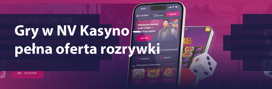 Gry w NV Kasyno – pełna oferta rozrywki
